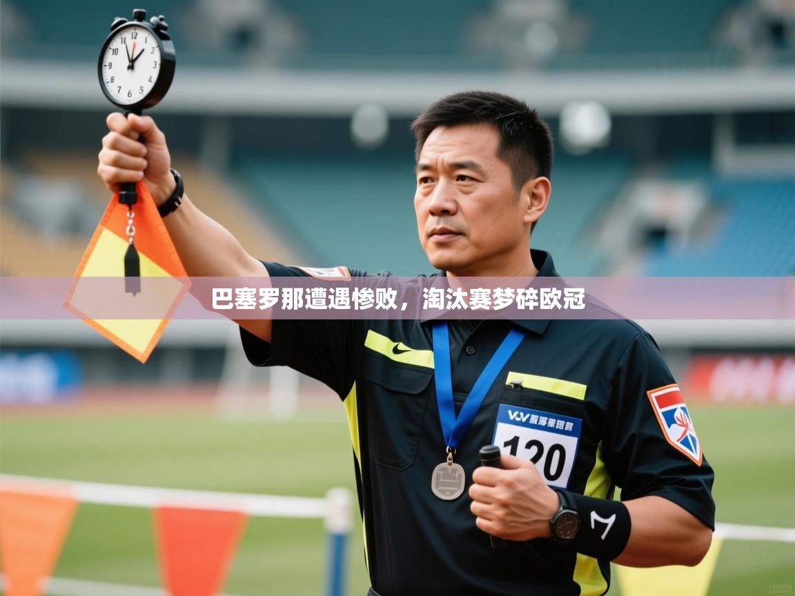 巴塞罗那遭遇惨败，淘汰赛梦碎欧冠